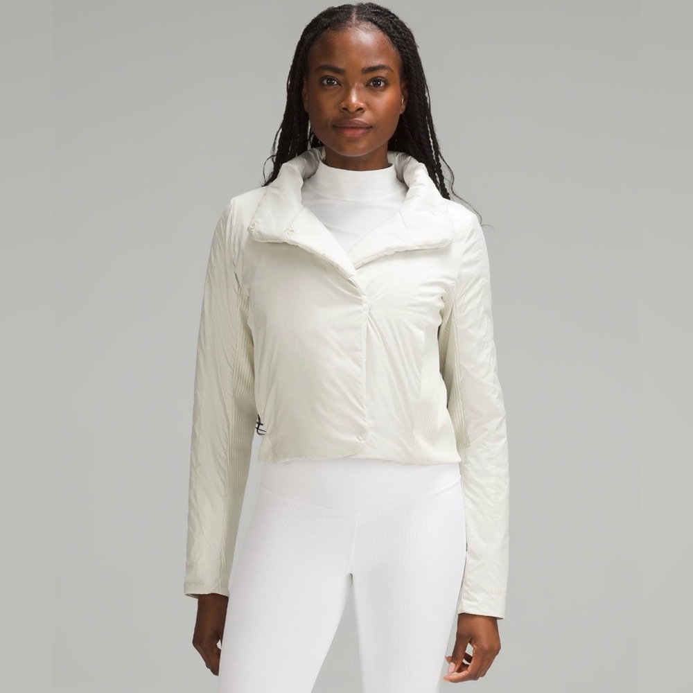 lululemon Sleek City Jacket Bone $168 retail